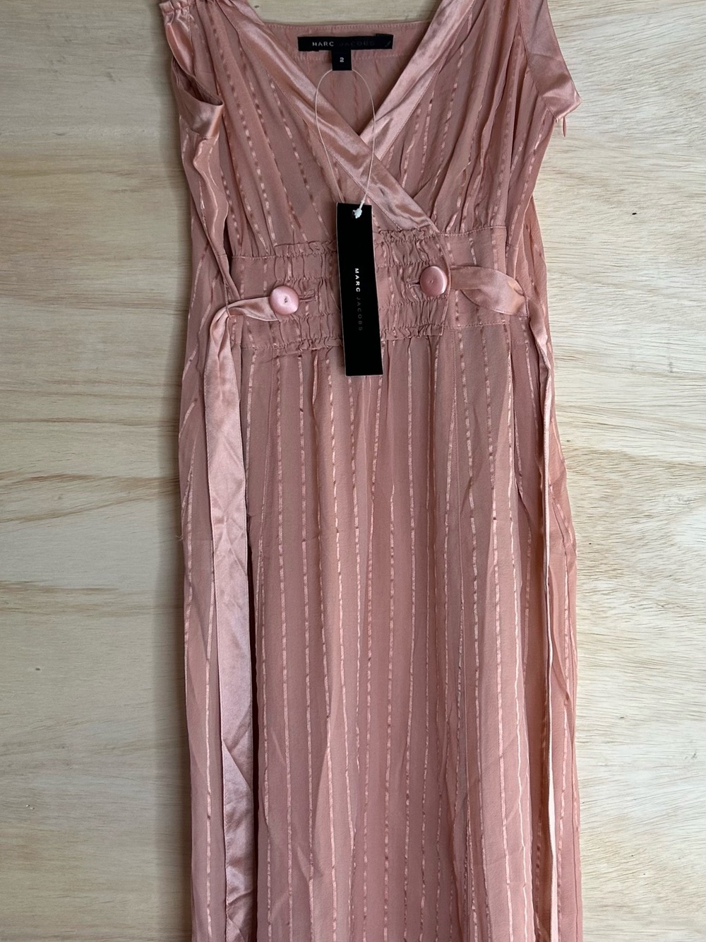 Marc Jacobs dusty rose maxi dress, size 2, new with tags and never worn.